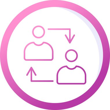 Web simgesi vektör illüstrasyonunu transfer et 