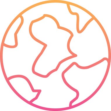 Toprak. Web simgesi vektör illüstrasyonu 