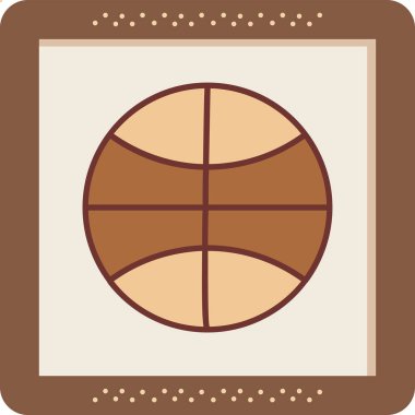 Futbol topu web simgesi, vektör çizim 