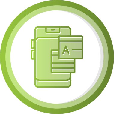 Notları web simgesi. vektör çizim 