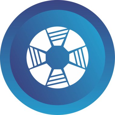 Donut Çizelgesi simgesinin vektör çizimi 