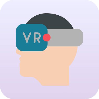 virtual reality glasses vector icon design