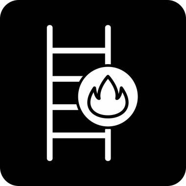 Merdiven simgesi çizimini ateşle                   