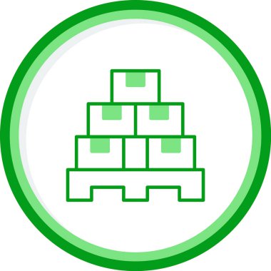 paletler web simgesi vektör illüstrasyonu