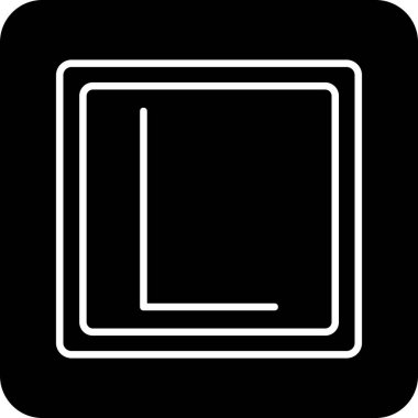 Simge, eğitim düğmesi, vektör illüstrasyonu öğreniliyor 