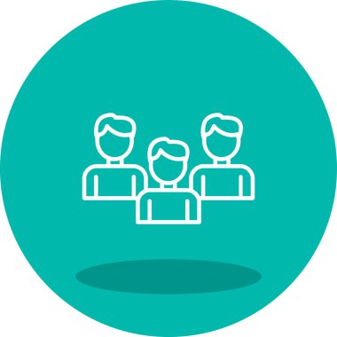 vector illustration of Group people icon 