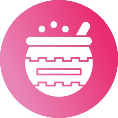 Kazan var. Web simgesi basit illüstrasyon