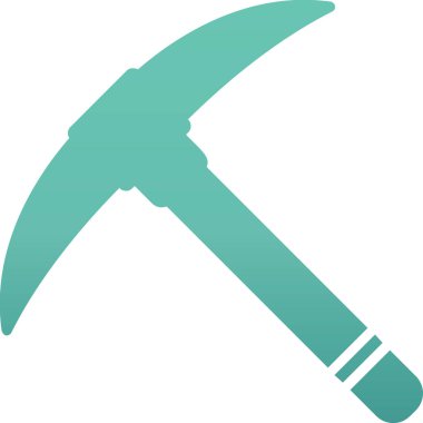 Kazma ağ simgesi, vektör illüstrasyonu                              