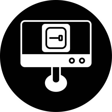 Giriş. Web simgesi basit tasarım