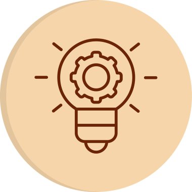 Yenilik simgesi vektör illüstrasyonu