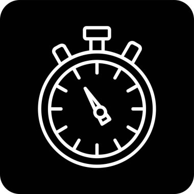 Kronometre simgesi çizimi