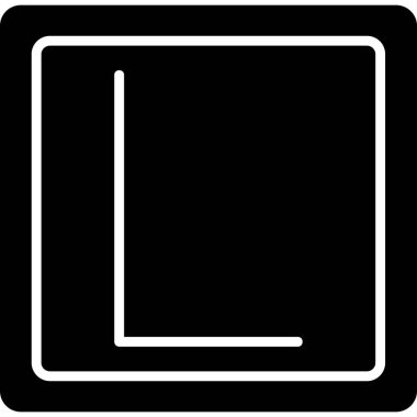 Simge, eğitim düğmesi, vektör illüstrasyonu öğreniliyor 