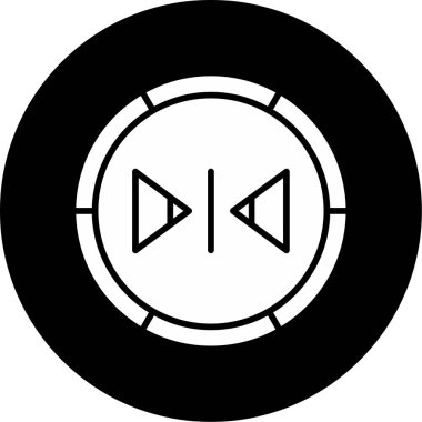 Asansör Düğmeleri simgesinin vektör çizimi