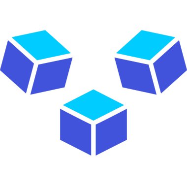 küp web simgesi basit tasarım 