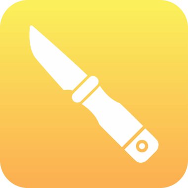 bıçak simgesi vektör illüstrasyonu