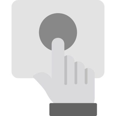 Simgeye bas. düz tasarım biçimi  