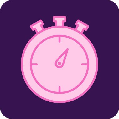 Kronometre simgesi çizimi