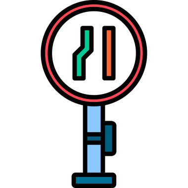 Dar ağ simgesi, vektör illüstrasyonu
