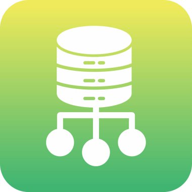 ağ web simgesi, vektör çizim 