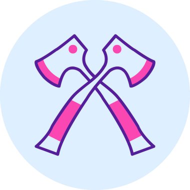 Baltalar. Web simgesi basit illüstrasyon