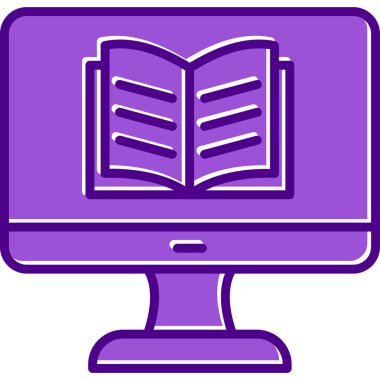 Özel ders. Web simgesi basit illüstrasyon