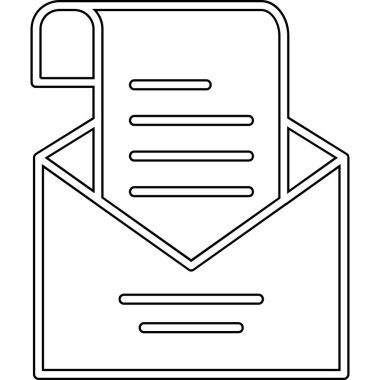 harf simgesi, vektör illüstrasyonu 