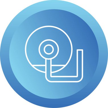 Elektro ağ simgesi basit illüstrasyon