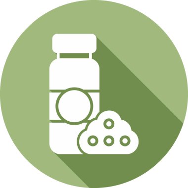 Toz. Web simgesi basit illüstrasyon