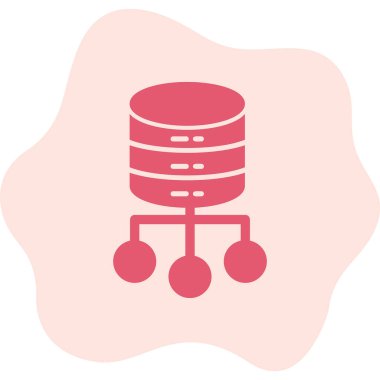 ağ web simgesi, vektör çizim 