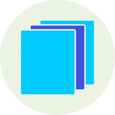 Katmanlar. Web simgesi basit illüstrasyon            