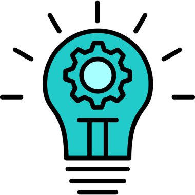 Yenilik simgesi vektör illüstrasyonu