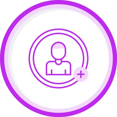 kullanıcı simgesi, vektör illüstrasyonu ekle 