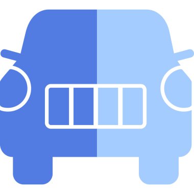 araba web simgesi basit illüstrasyon 