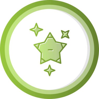 yıldız simgesi, vektör çizimi  