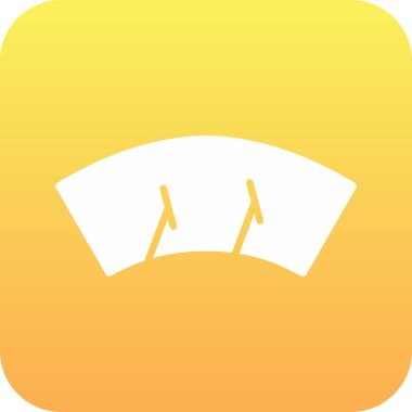 Silecek ağ simgesi vektör illüstrasyonu