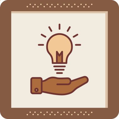 idea web icon simple illustration 