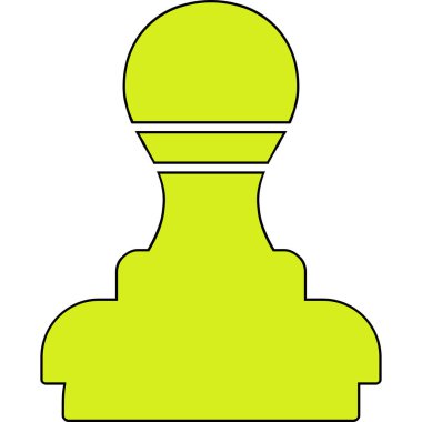 pul simgesi, vektör illüstrasyonu basit tasarım