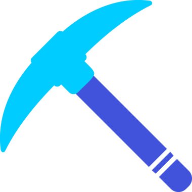 Kazma ağ simgesi, vektör illüstrasyonu                              