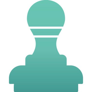 pul simgesi, vektör illüstrasyonu basit tasarım