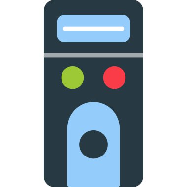 Dava web simgesi vektör illüstrasyonu