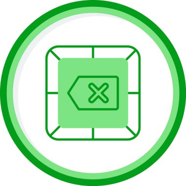 Arkaplan veya ok simgesinin vektör çizimi