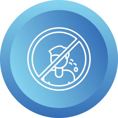  Web simgesi vektör illüstrasyonunu tükür 