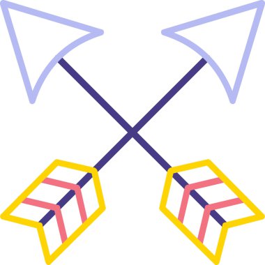 ok simgesinin vektör illüstrasyonu