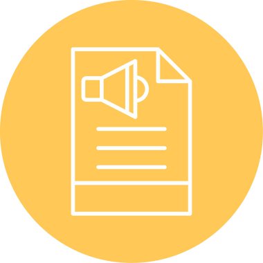 Kopyalama belgesi vektör illüstrasyonu 