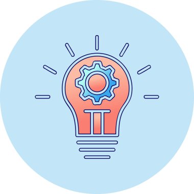 Yenilik simgesi vektör illüstrasyonu