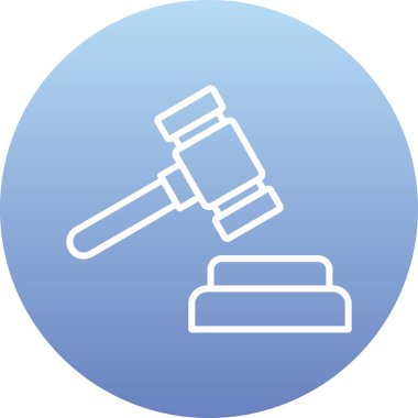 Adalet simgesi vektörünün çekici