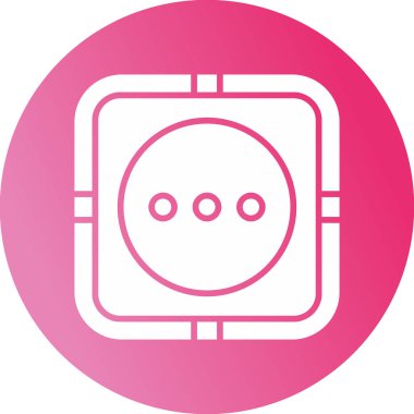 Menü, daha fazla satır simgesi. Düz biçim vektör sembolü