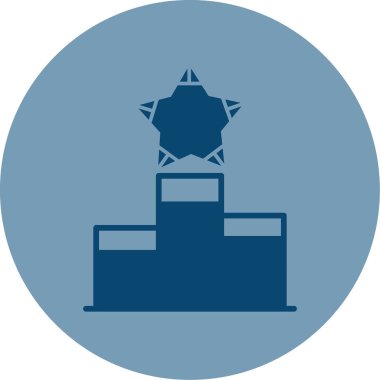 yıldız web simgesi basit illüstrasyon 