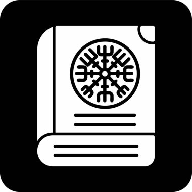 kitap simgesi, vektör illüstrasyonu basit tasarım