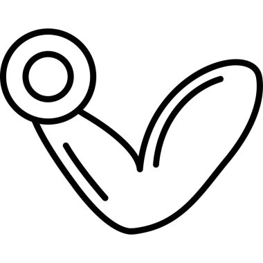 Efor Web simgesi vektör illüstrasyonu